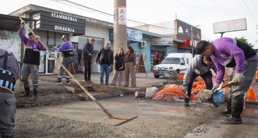 Avanza el plan de bacheo en Quilmes: ya realizaron 45 intervenciones y mejoran calles en distintos barrios