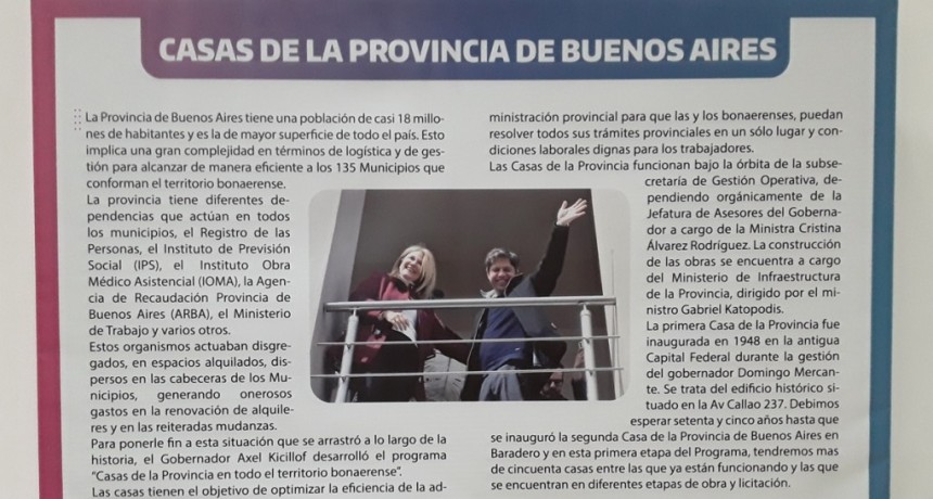 Casas de la Provincia de Buenos Aires.