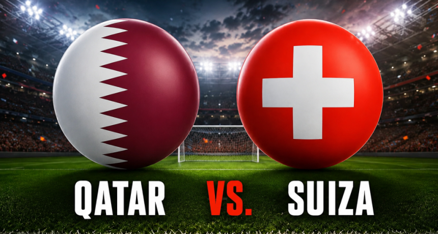 Suiza quiere confirmar su favoritismo ante Qatar en el debut del Mundial 2026: hora, TV y formaciones