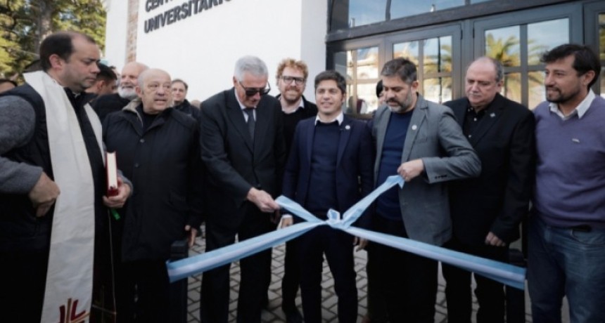 Kicillof inaugur&oacute; un nuevo centro universitario y redobl&oacute; la apuesta por la educaci&oacute;n p&uacute;blica en el interior bonaerense