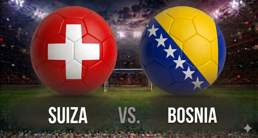 Suiza y Bosnia se juegan un paso clave hacia la clasificaci&oacute;n: hora, TV y formaciones