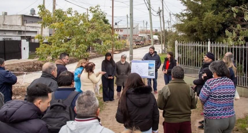 Quilmes est&aacute; a un paso de completar la pavimentaci&oacute;n total del barrio Kolynos