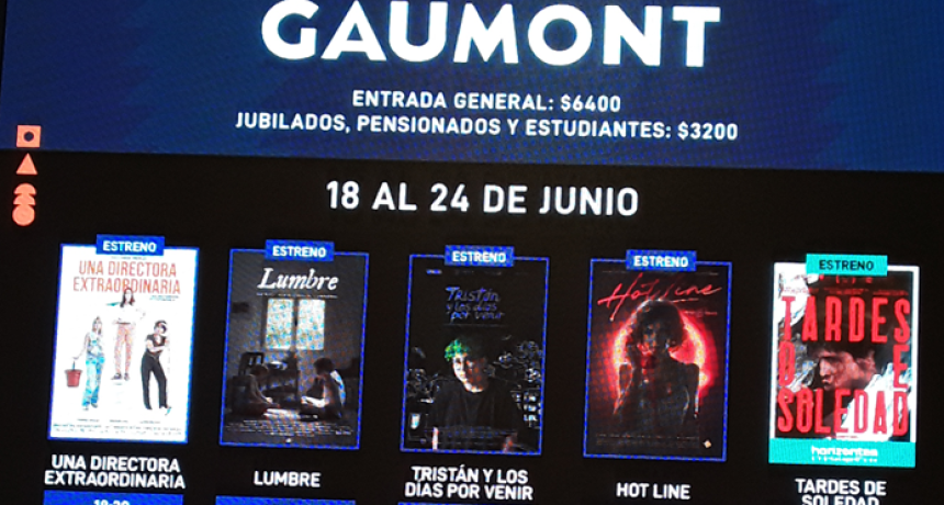 El Gaumont presenta una nueva semana de estrenos con cine argentino, internacional y producciones independientes