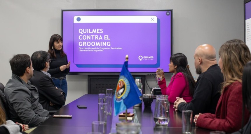Quilmes refuerza la lucha contra el grooming y alerta sobre los riesgos que enfrentan chicos y adolescentes en internet