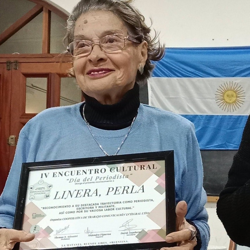 Perla Linera: la periodista que hizo de la memoria y el compromiso una forma de vida
