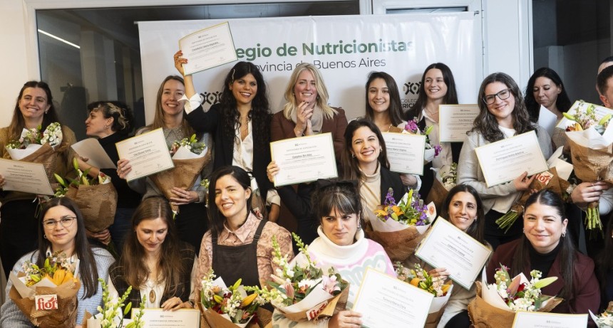 Hist&oacute;rico: El Colegio de Nutricionistas bonaerense certific&oacute; la primera cohorte de la Especialidad en Nutrici&oacute;n en Salud P&uacute;blica y Comunitaria