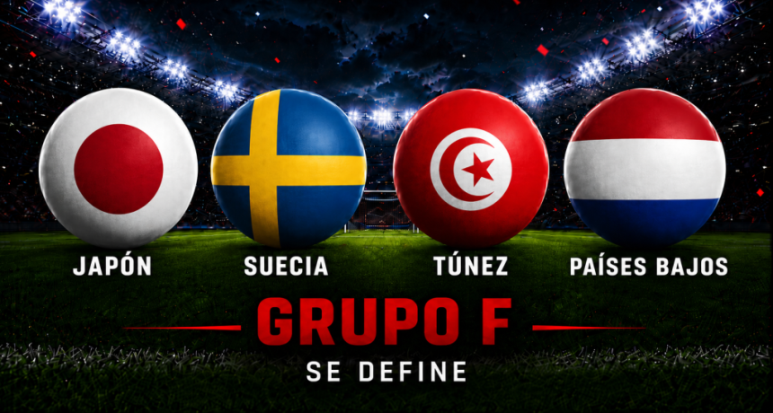 El Grupo F se define con tres selecciones por dos lugares: qu&eacute; necesitan Jap&oacute;n, Suecia y Pa&iacute;ses Bajos para clasificar