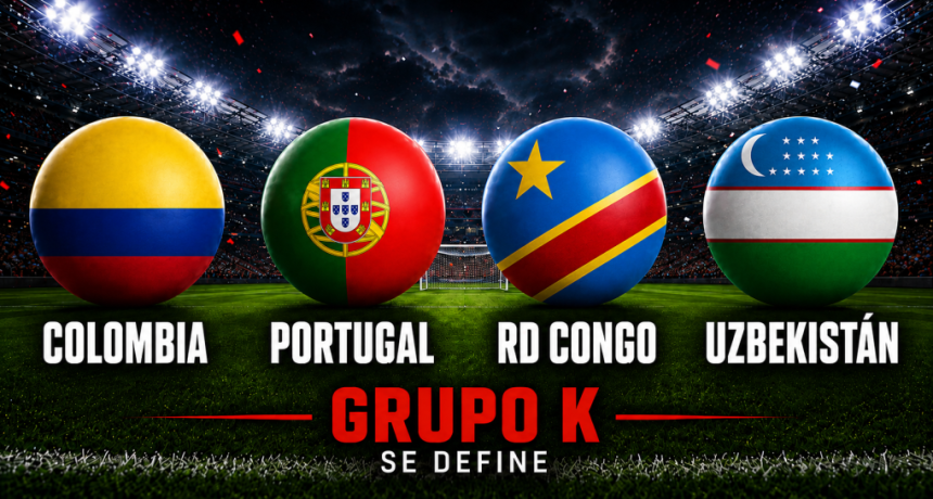 ElGrupo K define su l&iacute;der y deja una puerta abierta al milagro: qu&eacute; necesitan Colombia, Portugal, Rep&uacute;blica Democr&aacute;tica del Congo y Uzbekist&aacute;n