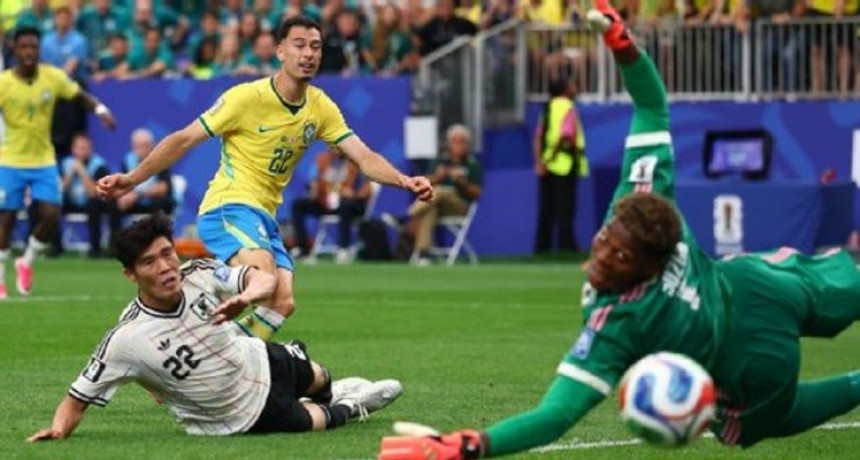 Brasil sufri&oacute;, reaccion&oacute; a tiempo y elimin&oacute; a Jap&oacute;n con un gol ag&oacute;nico en Houston