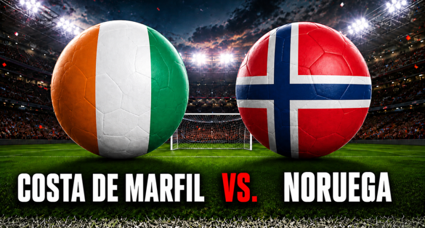 Costa de Marfil vs. Noruega por el Mundial 2026: hora, formaciones y d&oacute;nde ver en vivo un cruce hist&oacute;rico