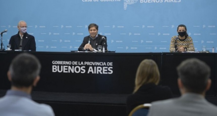 Axel Kicillof presentó la Comisión Provincial Interministerial de Salud Mental y Consumos Problemáticos