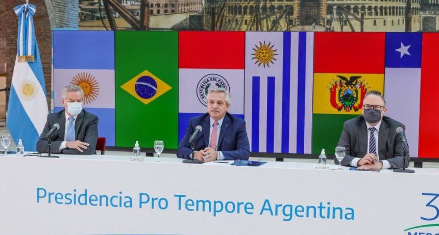 Alberto Fernández: "Es a través de más integración regional que estaremos en mejores condiciones de producir, comerciar, negociar y competir"