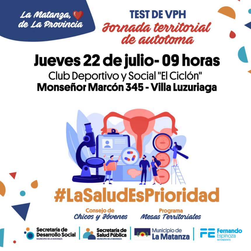 Jornadas Territoriales de Autotoma Test de VPH