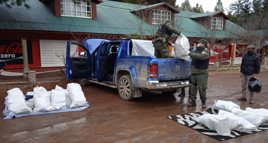 Gendarmería detuvo a 5 personas por tráfico de cocaína y marihuana en Neuquén