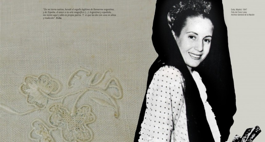 Evita y sus trajes españoles