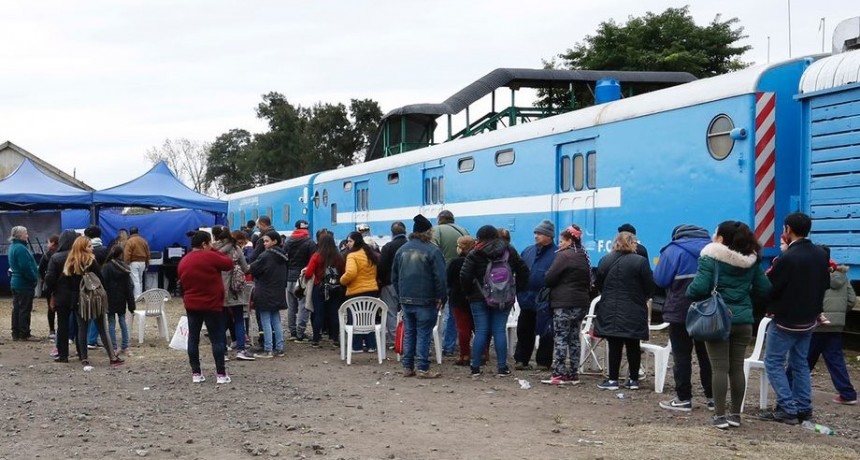 El tren social y sanitario Ramón Carrillo recorrió La Pampa con atención integral para más de 10.500 personas