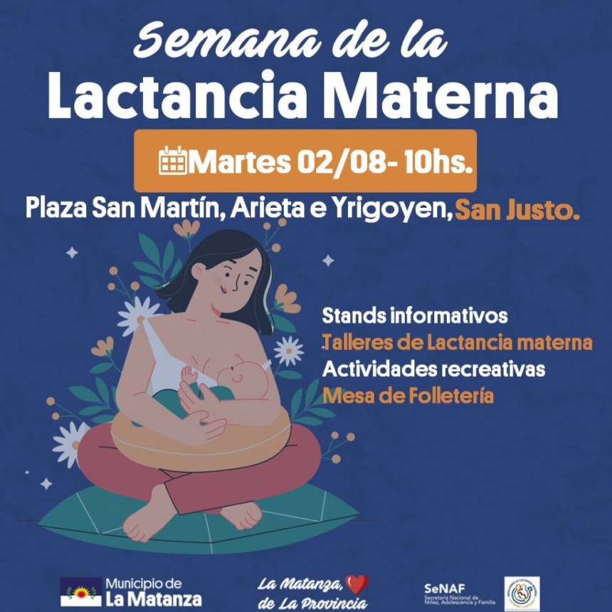 Jornada por la Semana Mundial de la Lactancia Materna
