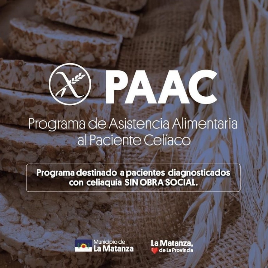 ¿Conocés el programa de Asistencia Alimentaria para Personas Celíacas?