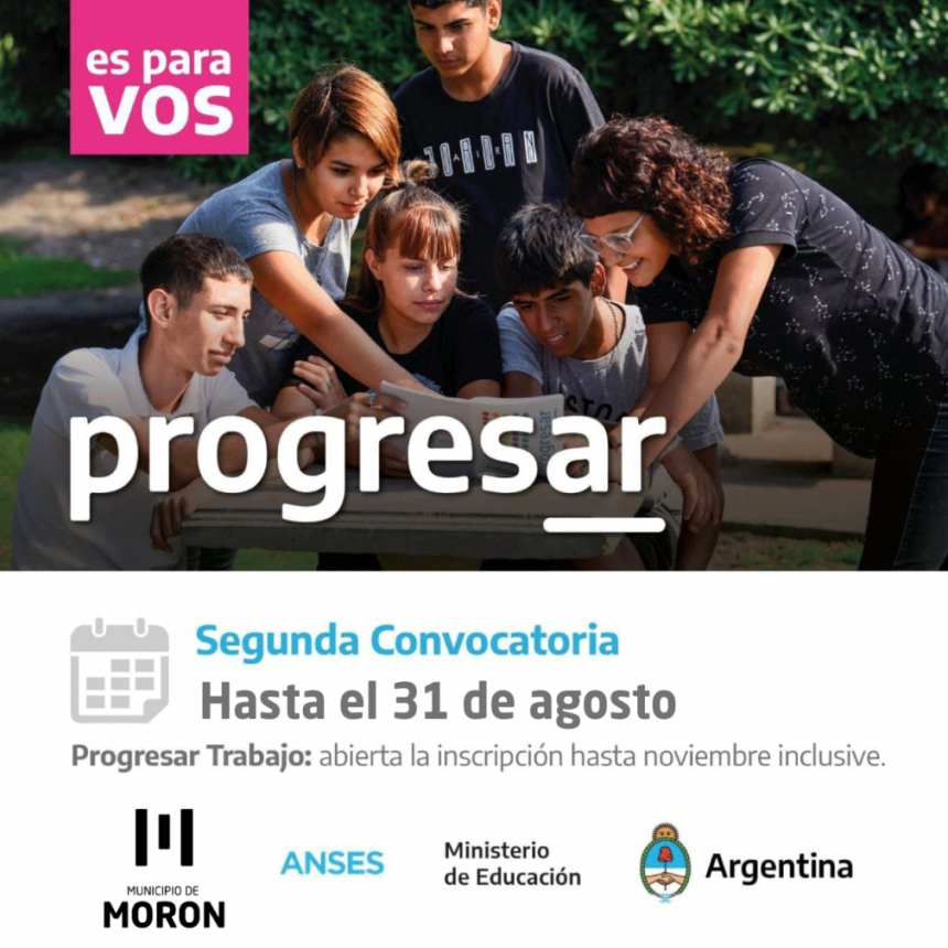 El Municipio brinda asesoramiento a jóvenes para inscribirse en el Progresar