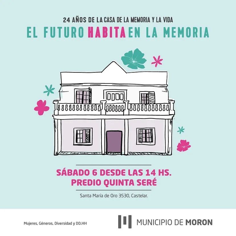 Morón celebra el 24° aniversario de la Casa de la Memoria y la Vida