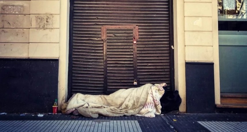 Mueren dos personas en situación de calle en la ciudad de Buenos Aires durante ola de frío