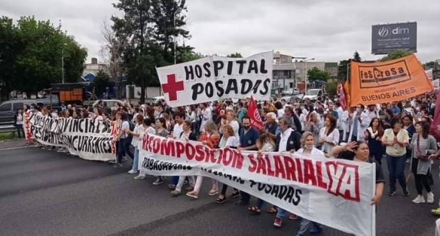 Despidos masivos en el Hospital Posadas: trabajadores anuncian paro y movilización