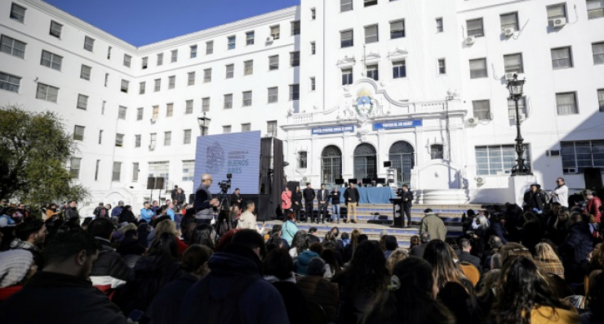 Kicillof inauguró la ampliación y puesta en funcionamiento del resonador del Hospital Güemes de Haedo