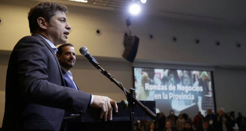 Kicillof en Escobar: nuevas inversiones en educación, salud y fomento a las pymes