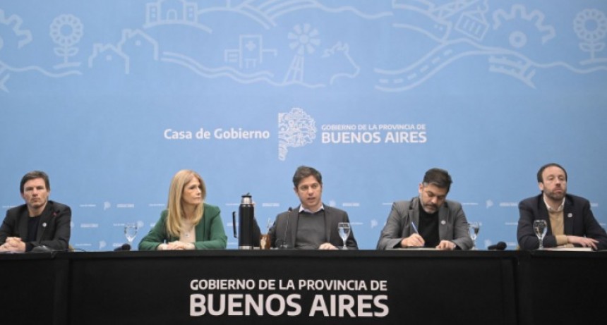 Kicillof anunció un proyecto de ley para crear el Régimen Provincial de Fomento de Inversiones Estratégicas
