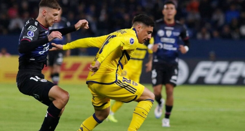 Boca empata sin goles ante Independiente del Valle en los 16avos de final de la Copa Sudamericana