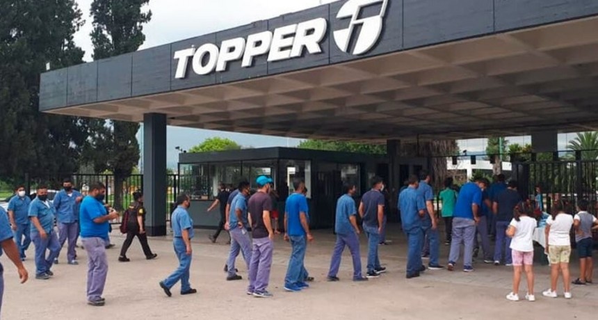 Topper paraliza su producción por falta de ventas