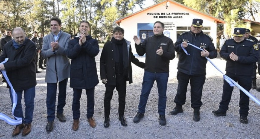 Kicillof Inaugura Nuevas Instalaciones de Seguridad y Educación en San Vicente