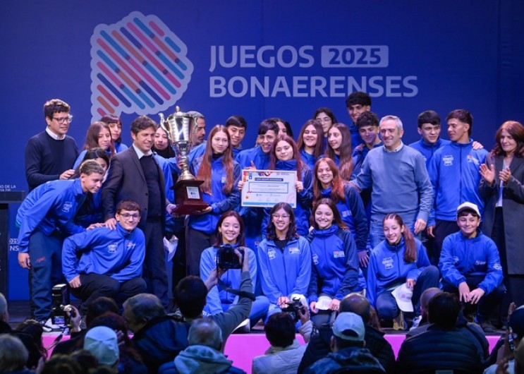Récord en los Juegos Bonaerenses 2025: Kicillof los presentó con fuerte respaldo a la cultura y el deporte