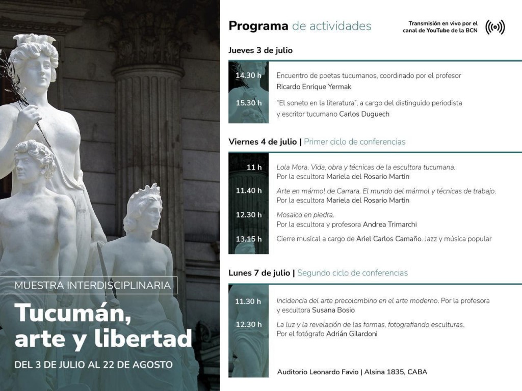 La Biblioteca del Congreso de la Nación presenta la muestra “Tucumán: Arte y Libertad