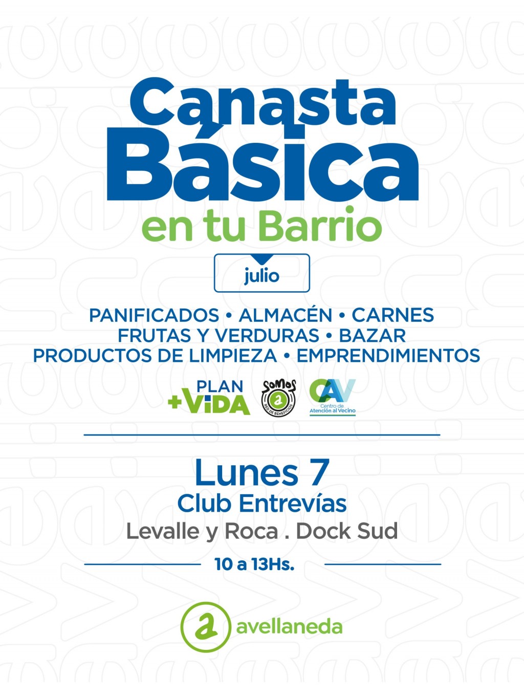 En Dock Sud, la canasta básica llega al barrio con precios accesibles y venta directa