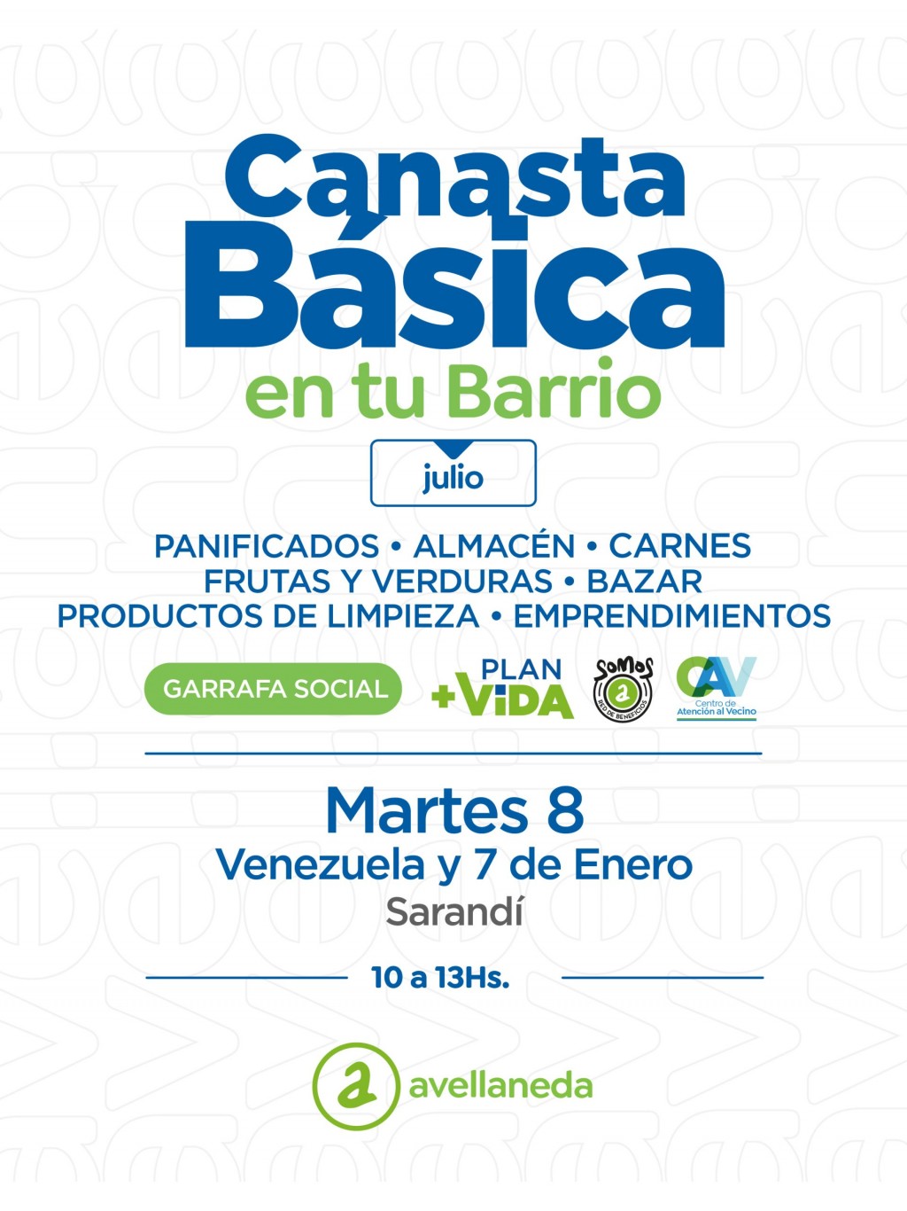 Sarandí recibe otra edición de “Canasta Básica en tu Barrio” con precios justos y garrafa social