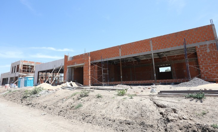 Avanza la construcción del Polideportivo Lionel Messi, un mega complejo deportivo en Virrey del Pino