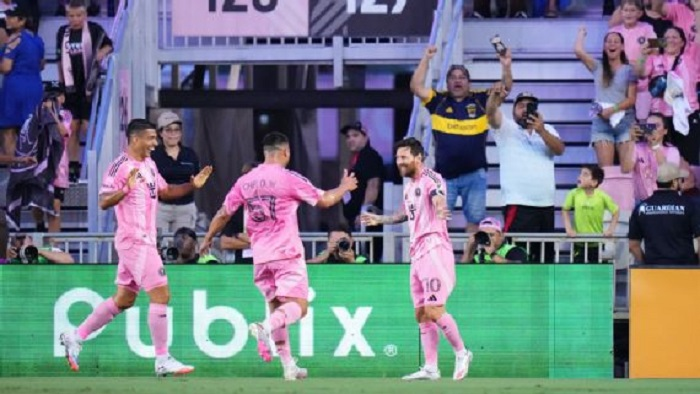 Otro show de Messi le dio el triunfo a Inter Miami ante Nashville
