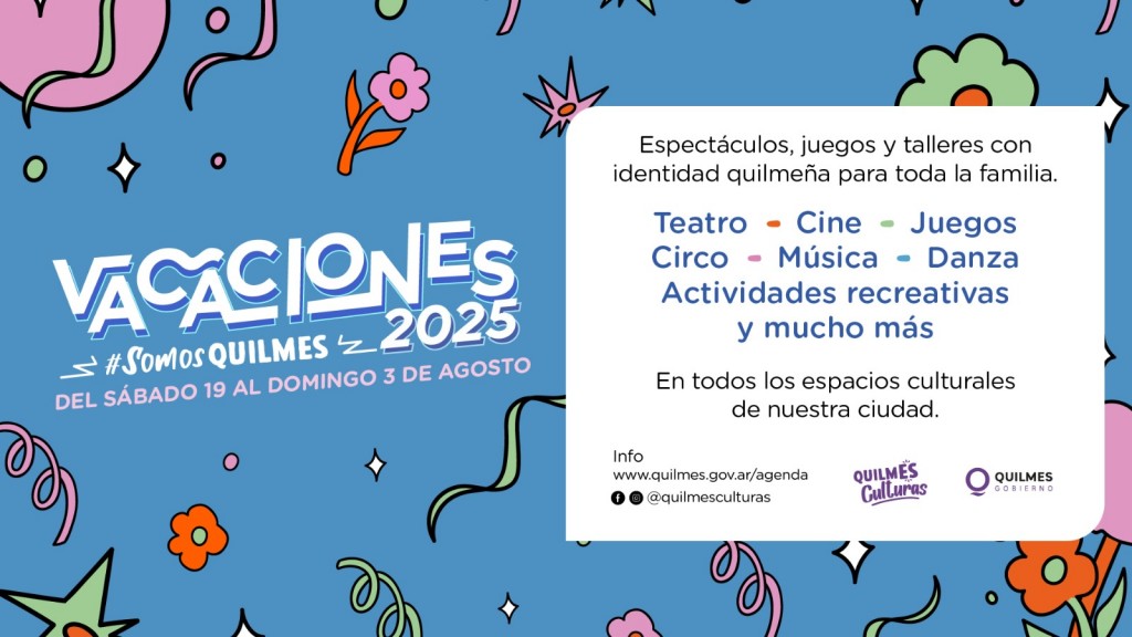 Vacaciones de Invierno en Quilmes: más de 400 actividades gratis para disfrutar en familia