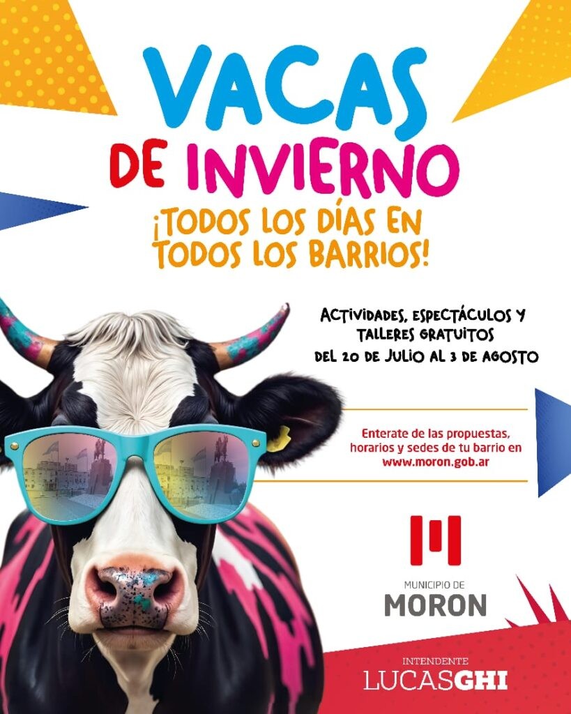 Vacaciones de invierno en Morón: espectáculos gratuitos en todos los barrios
