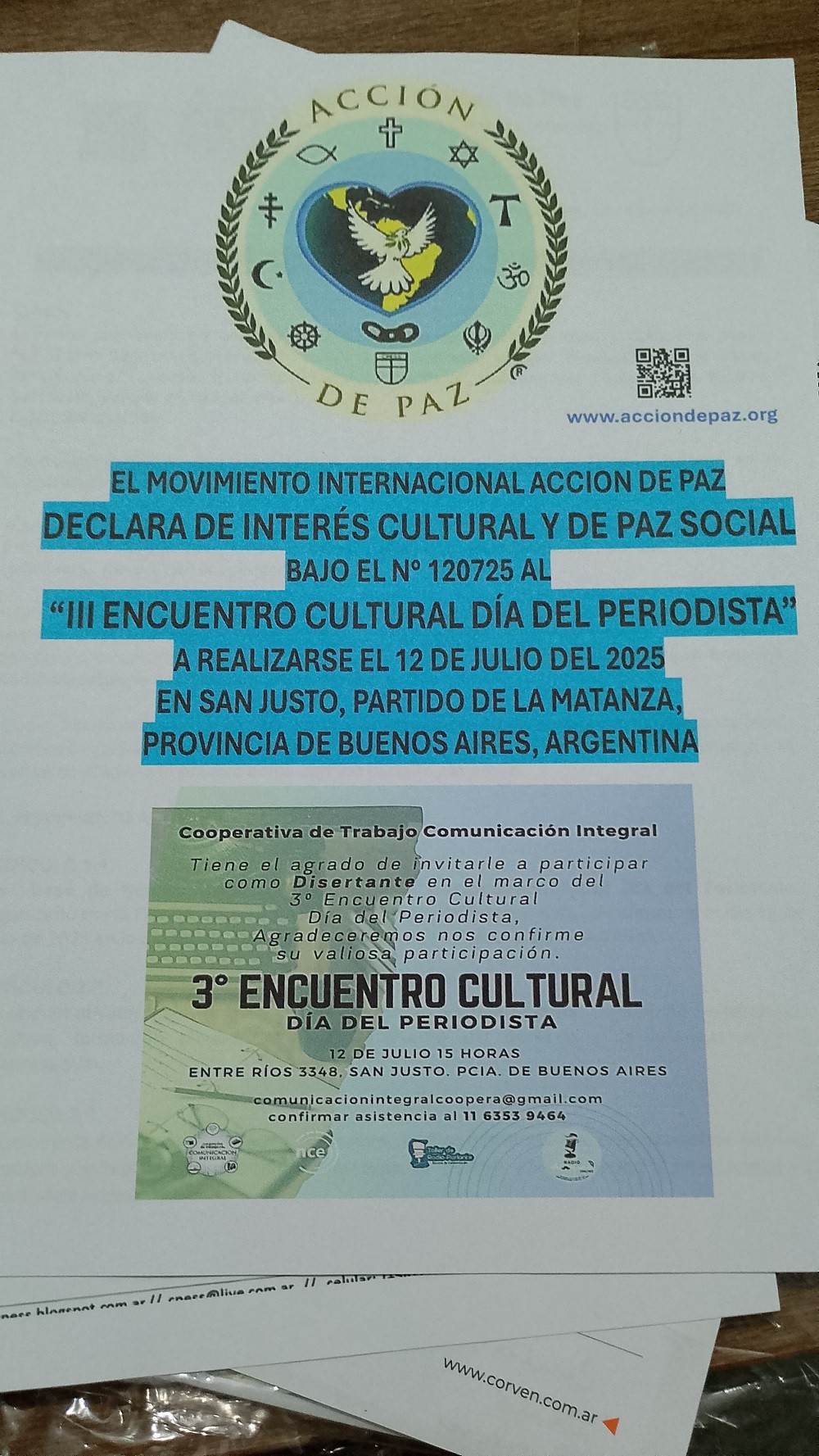 Ante Todo, Agradecidos