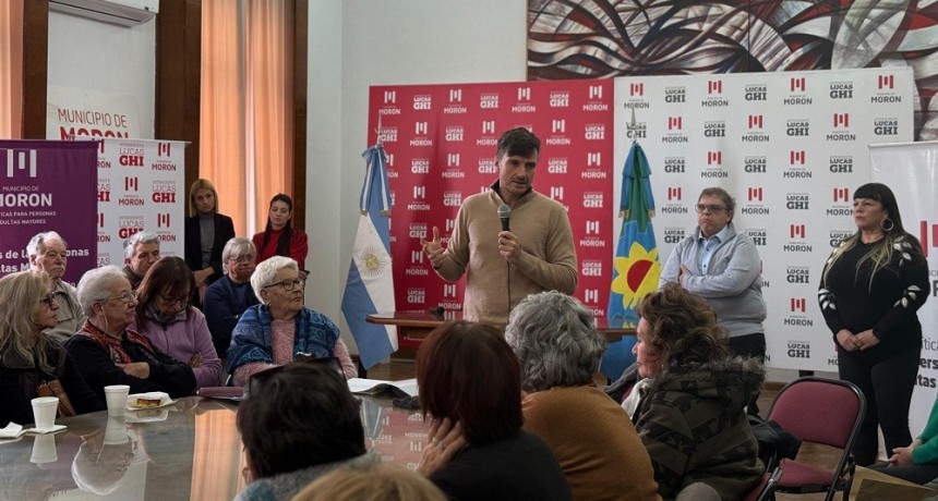 Morón realizó una jornada para visibilizar el maltrato y abuso en la vejez
