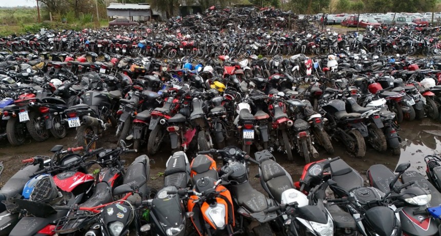 La Matanza incauta más de 1200 motos por semana para combatir a los motochorros