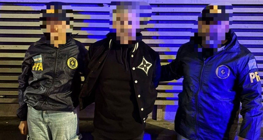 Capturan en CABA a un prófugo clave de una red narco que operaba entre Bolivia, Rosario y Buenos Aires