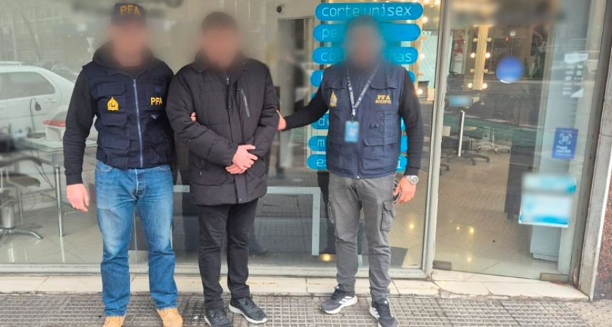 Detuvieron en Colegiales a un prófugo paraguayo con alerta roja de Interpol por abuso sexual agravado de menores