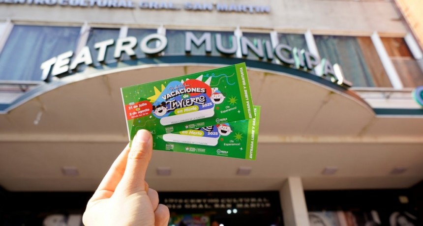 Vacaciones de invierno en Merlo: espectáculos gratuitos, dinosaurios y diversión para toda la familia