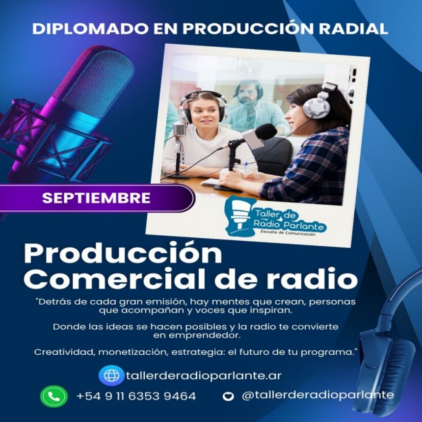 Producción General: la cocina de los programas de radio
