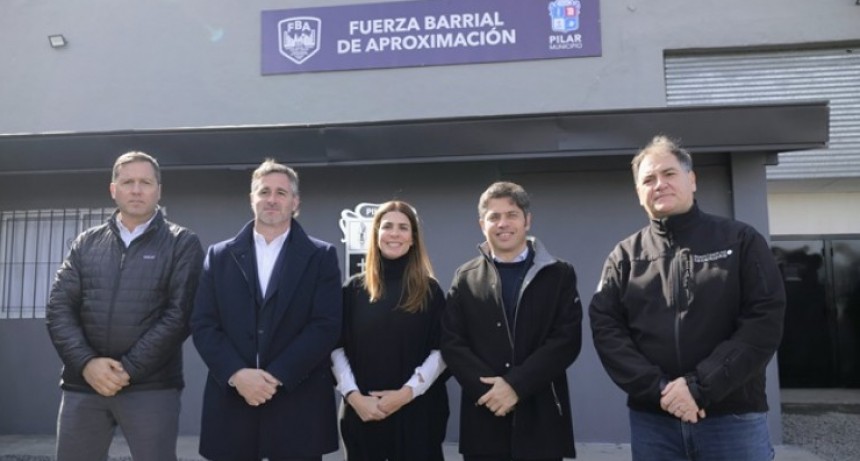 Kicillof inauguró una base policial en Pilar y entregó patrulleros para reforzar la seguridad