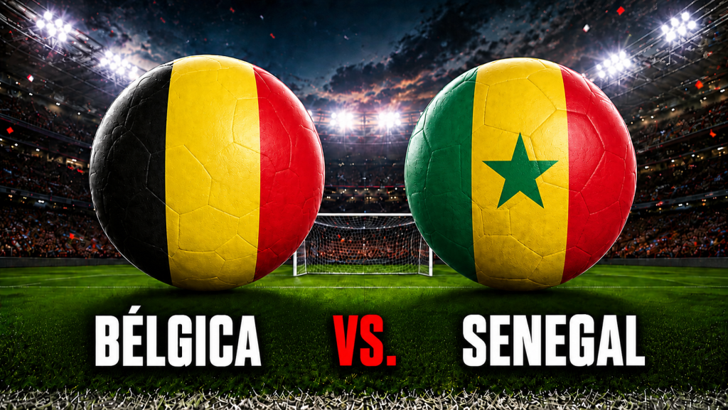 B&eacute;lgica vs. Senegal por el Mundial 2026: hora, formaciones y d&oacute;nde ver en vivo un cruce con promesa de golpe