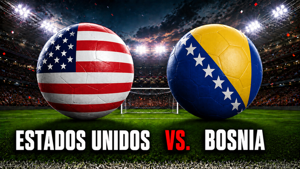 Estados Unidos vs. Bosnia por el Mundial 2026: hora, formaciones y d&oacute;nde ver en vivo al anfitri&oacute;n que quiere hacer historia